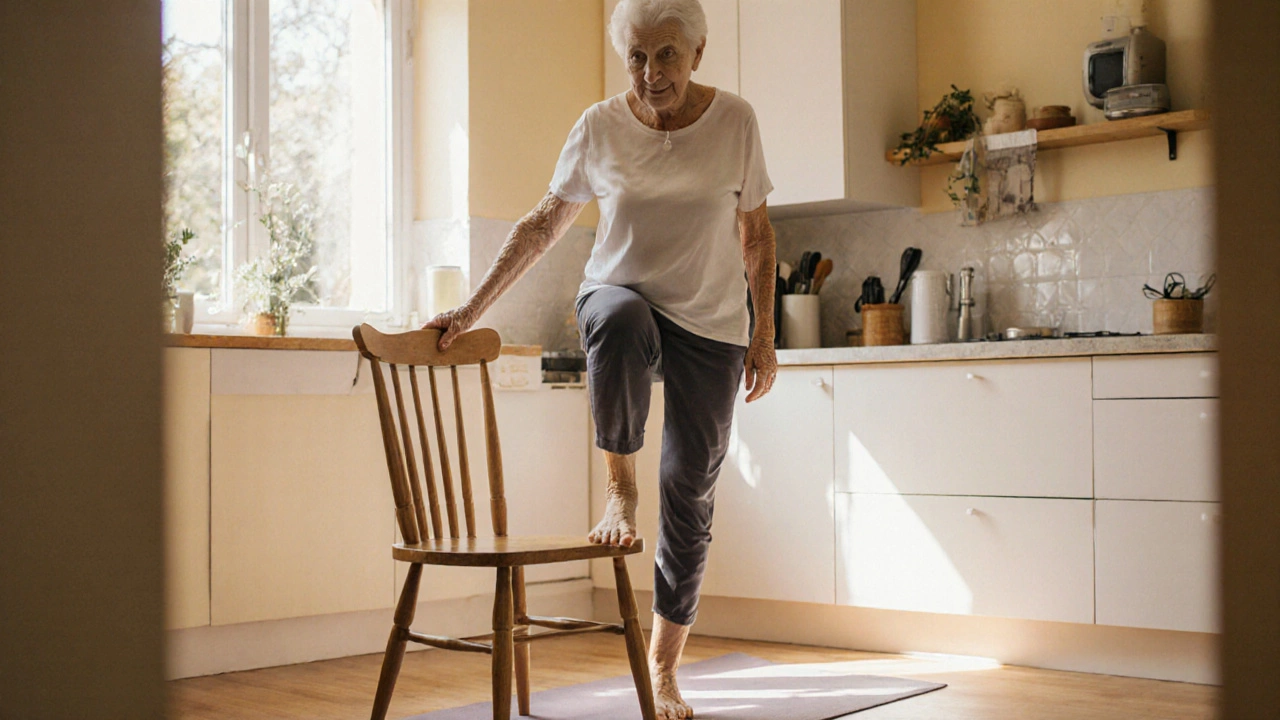Best Balance Exercise for Seniors: The Single-Leg Stand